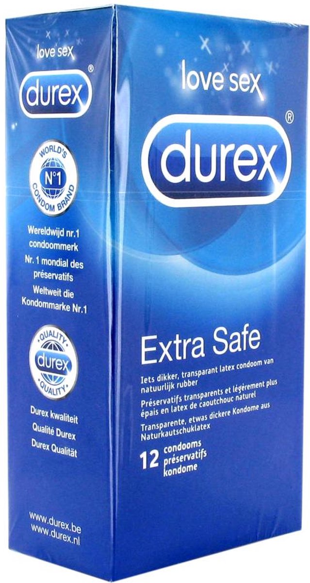 Durex - Durex - Extra Safe Condoms 12 pcs Condooms