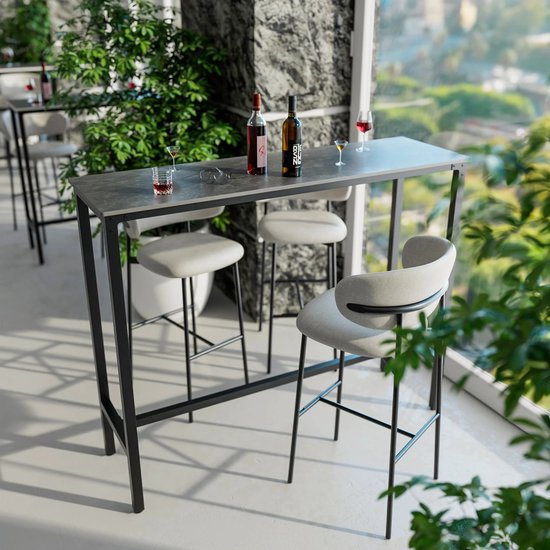 Table Haute IKEA Rectangulaire Bois Marron - 104x120x80 Cm - Cuisine/Salon