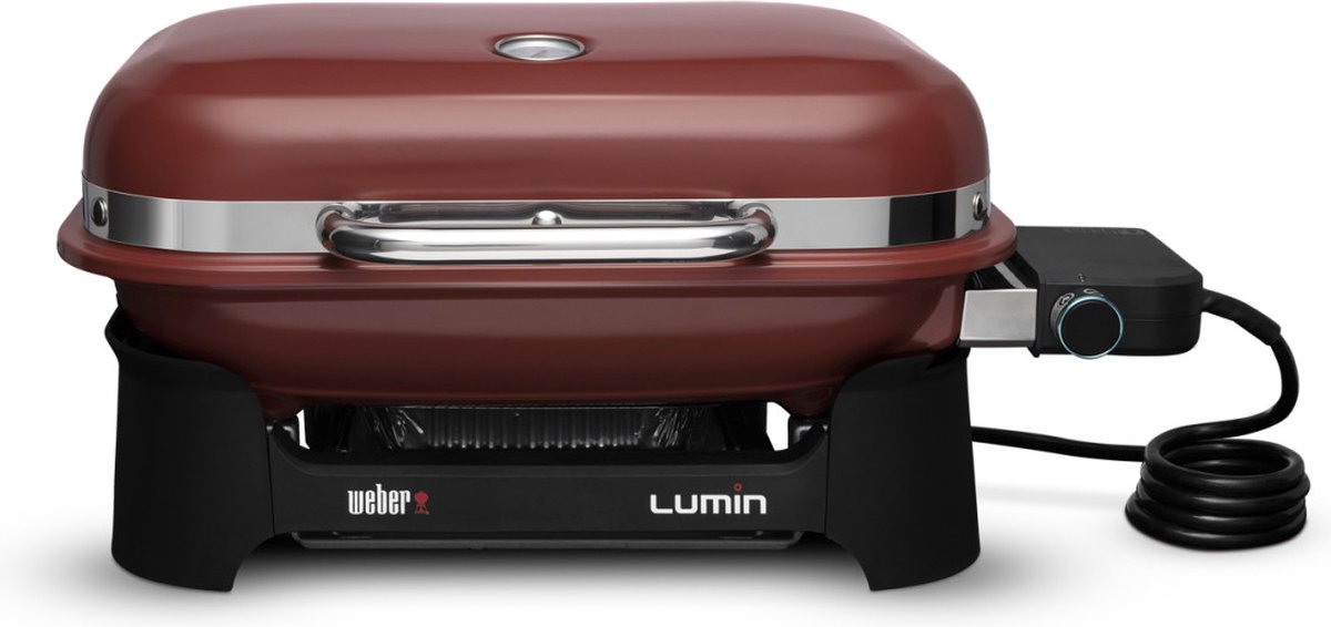 Weber Lumin Compact - Electric tabletop barbecue - Red