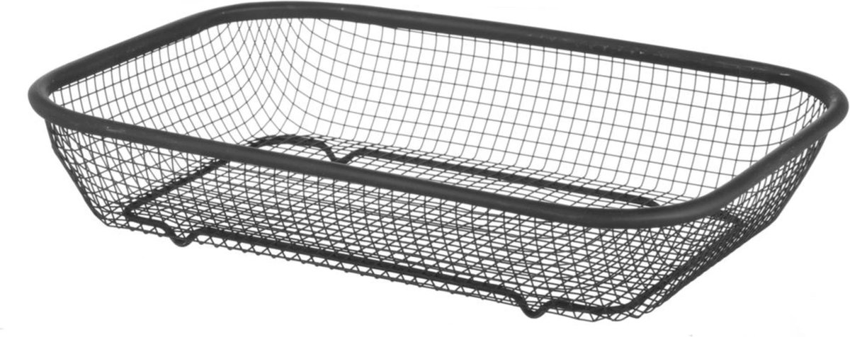 HENDI Serveermandje – matzwarte coating – 295x220x60 mm – metaal – niet vaatwasserbestendig