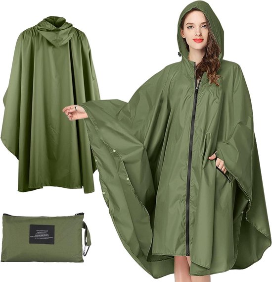 Poncho de pluie long pour femme vêtements de pluie imperméables