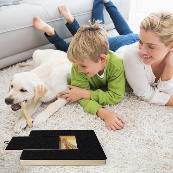 Krabplank voor honden, krabplank voor hondennagels met geïntegreerde t