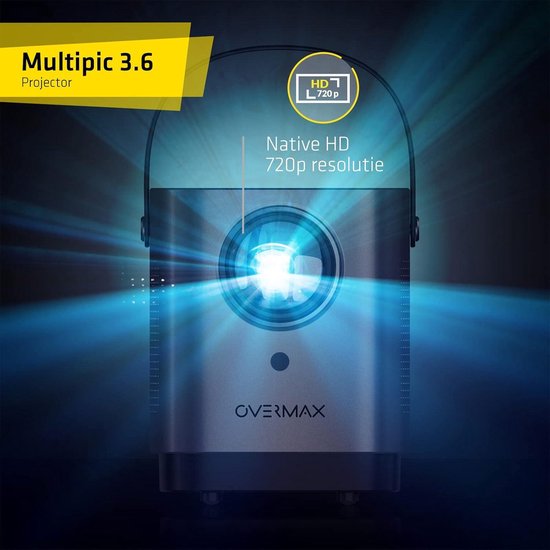 Vidéoprojecteur Portable - OVERMAX - Multipic 3.6 - HD - 3500 Lumens
