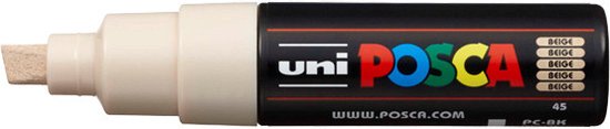 uni-ball Paint Marker op waterbasis Posca PC-8K beige
