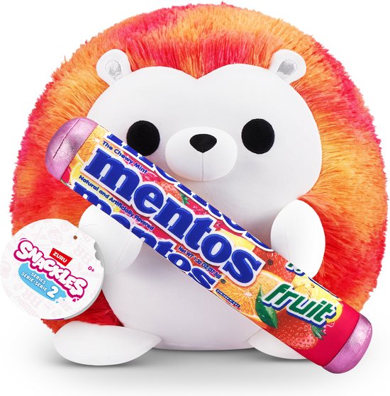 Snackles Series 2 - Egel Heidi met Mentos - 20 cm van ZURU