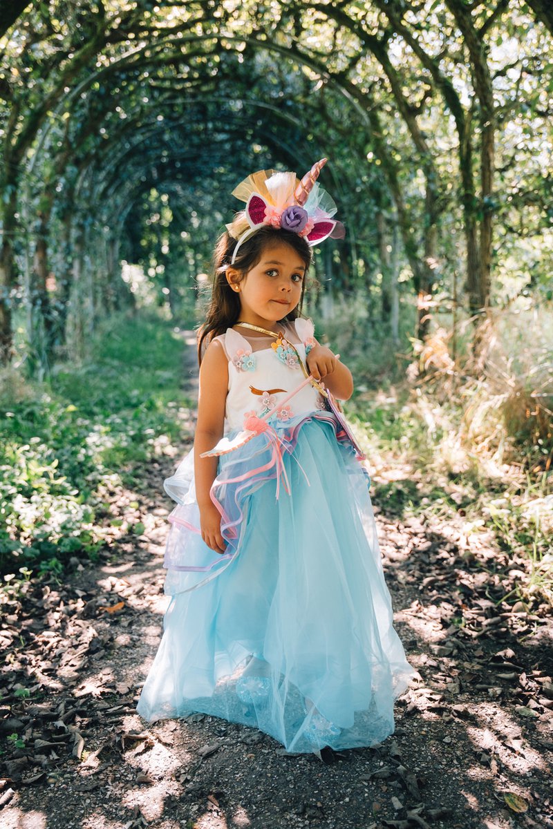 Het Betere Merk Unicorn - Prinsessenjurk meisje - Fidget toys - Eenhoorn jurk inclusief diadeem - speelgoed meisjes — afbeelding 3