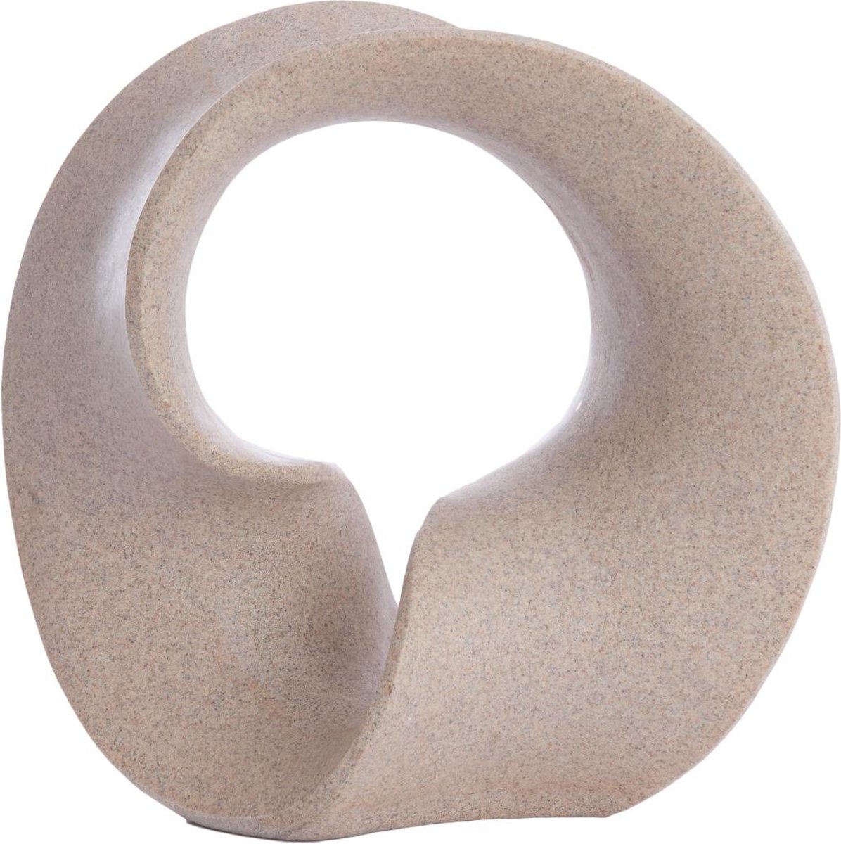 Ornament Vodice - Taupe - 32x16x31cm - Modern - Kunststof - Moederdag - Moederdag cadeautje - Moederdag cadeau voor mama