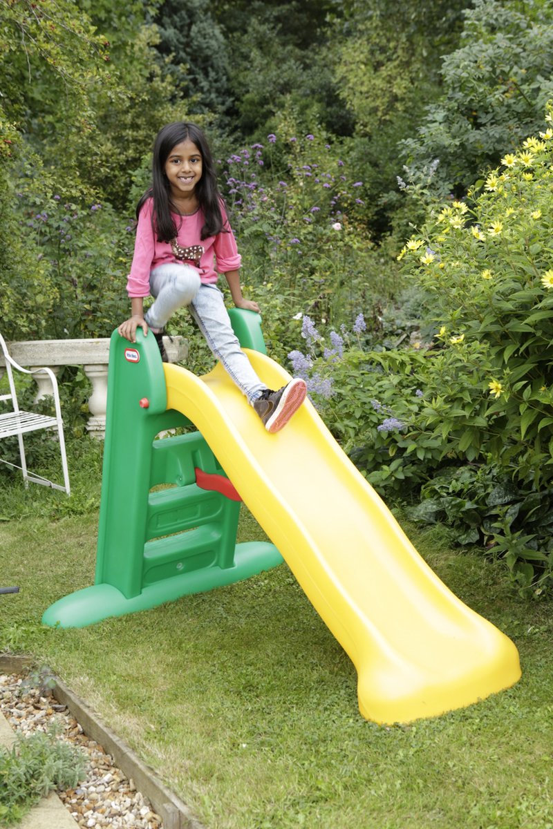 Little Tikes Glijbaan Large Slide - Peuter -Voor Buiten - Groen Geel — afbeelding 10