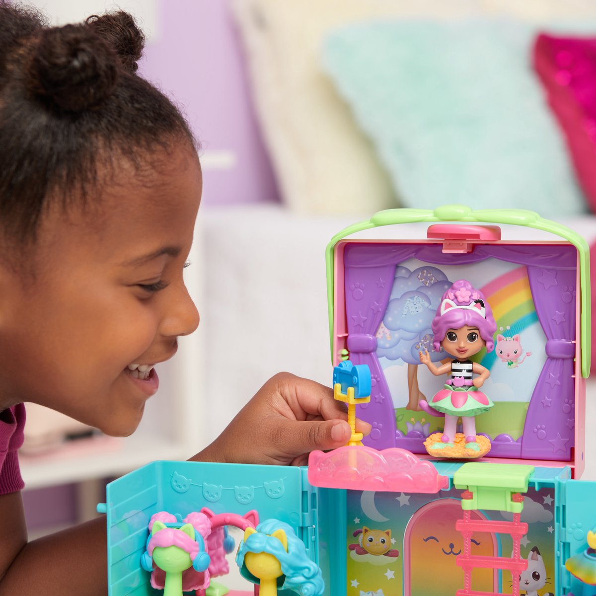 Gabby's Poppenhuis - Gabby's Verkleedkamer-speelset met accessories en unieke Gabby-figuur — afbeelding 2