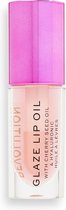 Bol.com Makeup Revolution Glaze Lip Oil - Glam Pink aanbieding