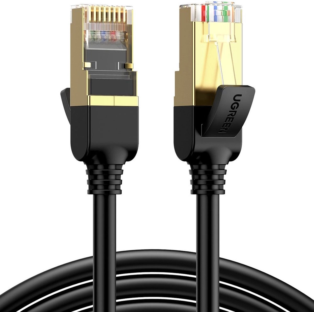 Ugreen - NW107 - RJ45/Cat - 7 - STP - netwerkkabel - 5m - zwart