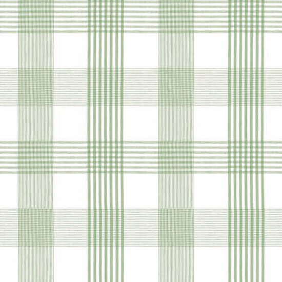 Protecttable - Tafelzeil Ruit Cotton Groen 140x240cm - Tafelkleed Afwasbaar - Kunststof
