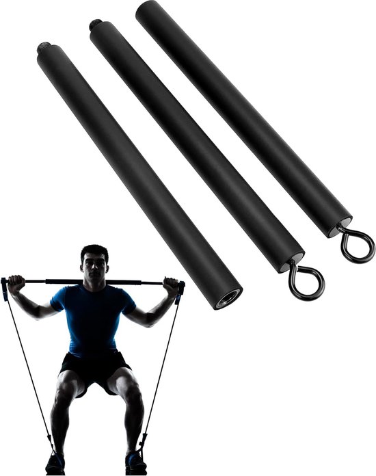 Pilatesset voor thuis, 4 stuks, pilatesringenset thuis, verstevigende