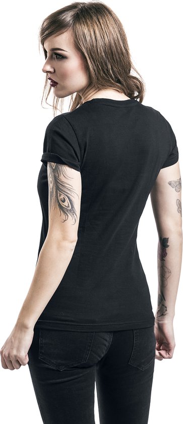 T-shirt AC/ DC rouge avec logo noir L en Katoen - Produits dérivés du groupe, Groupes, Durabilité