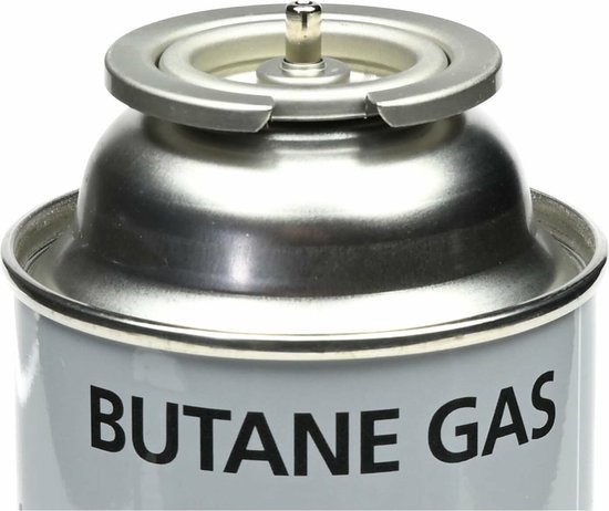 Aansteker gas/butaan gasfles - 6x - 250 ml - voor kooktoestellen/aanstekers van Obelink — afbeelding 2