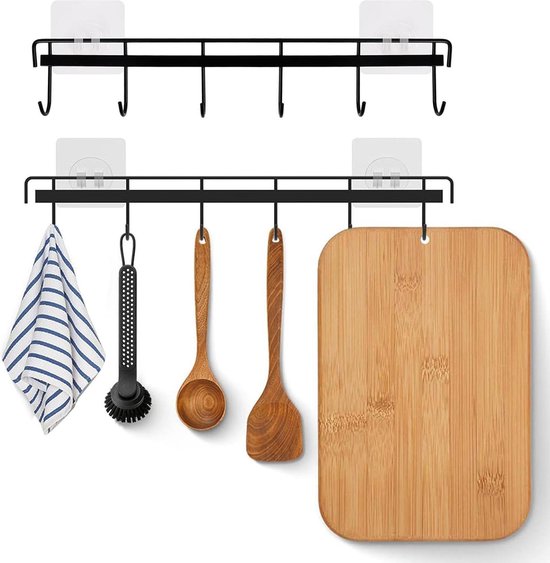 6-tlg. Wandhalter Für Angelrollen - Praktische Aufbewahrung Für Deine Fishing Ausrüstung