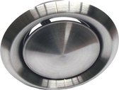 Vanne d'extraction de grille - acier inoxydable - Ø 125 mm