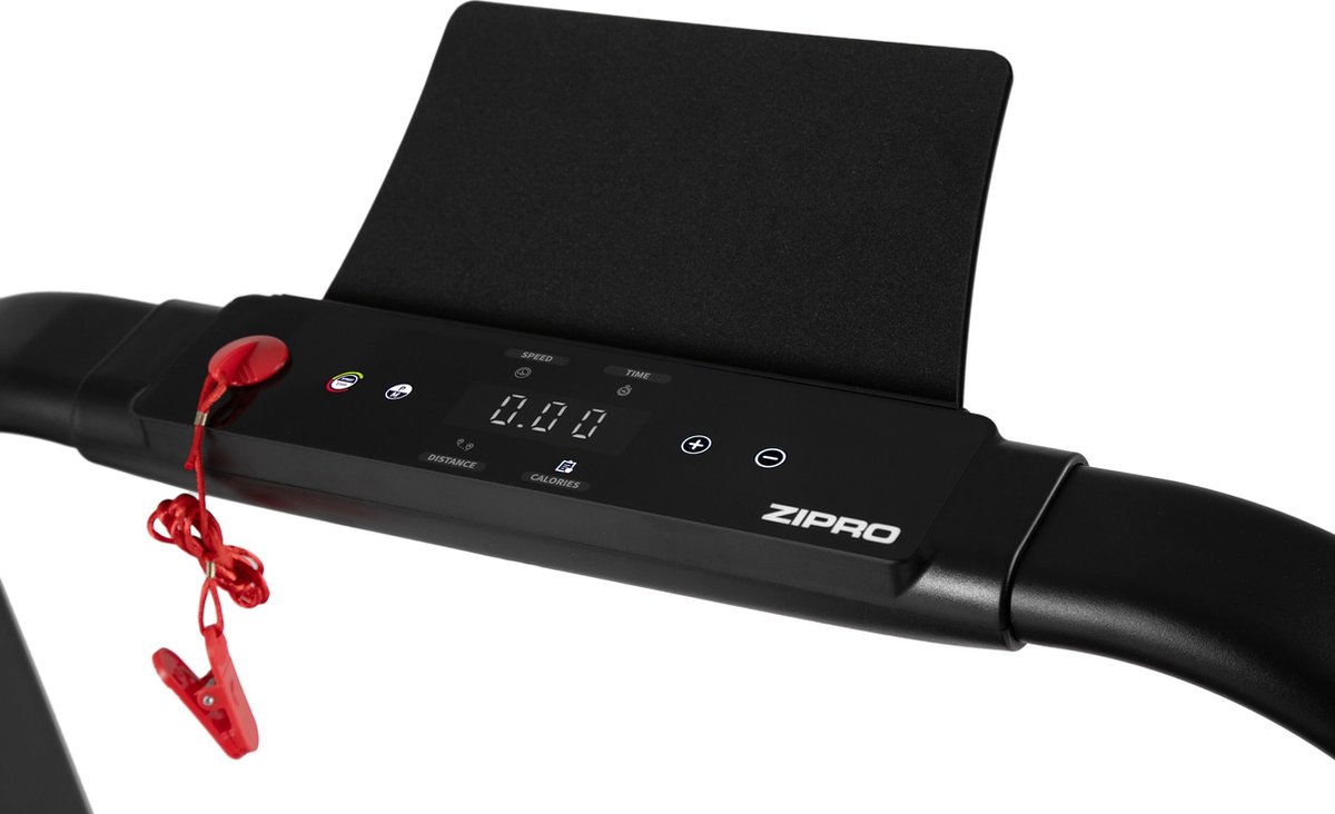 Zipro® Elektrische Loopband 16 km/h Inklapbaar Zwart - afbeelding 2