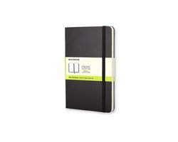 Moleskine Classic Notitieboek - Large - Hardcover - Blanco - Zwart