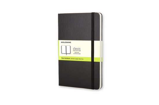 Moleskine Classic Notebook Couverture rigide - Grand format - Noir - vierge