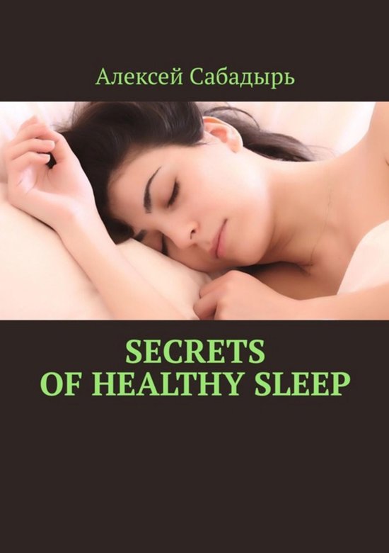 Secrets of healthy sleep - cover