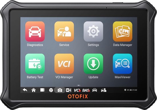 Foto: Ancel vd700 obd2 scanner diagnosecomputer uitleesapparatuur auto storing verwijderen volledige systeemdiagnose diagnose auto autodiagnosetool zwart