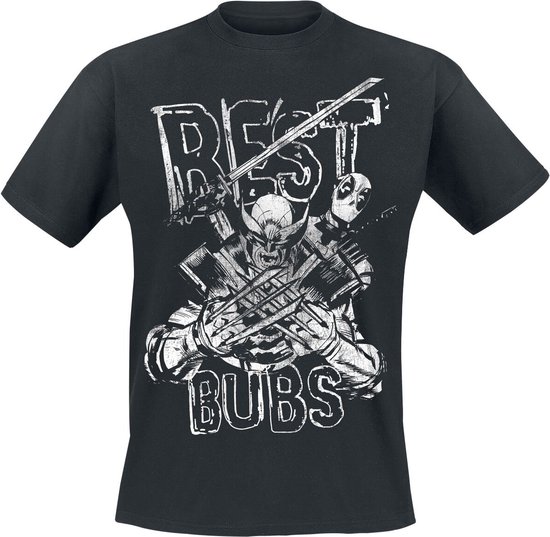 Deadpool Best Bubs Heren T-shirt - zwart - XXL