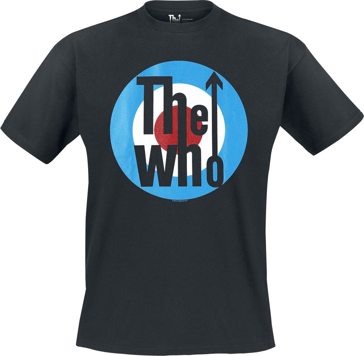 The Who Classic Logo Heren T-shirt - zwart - L