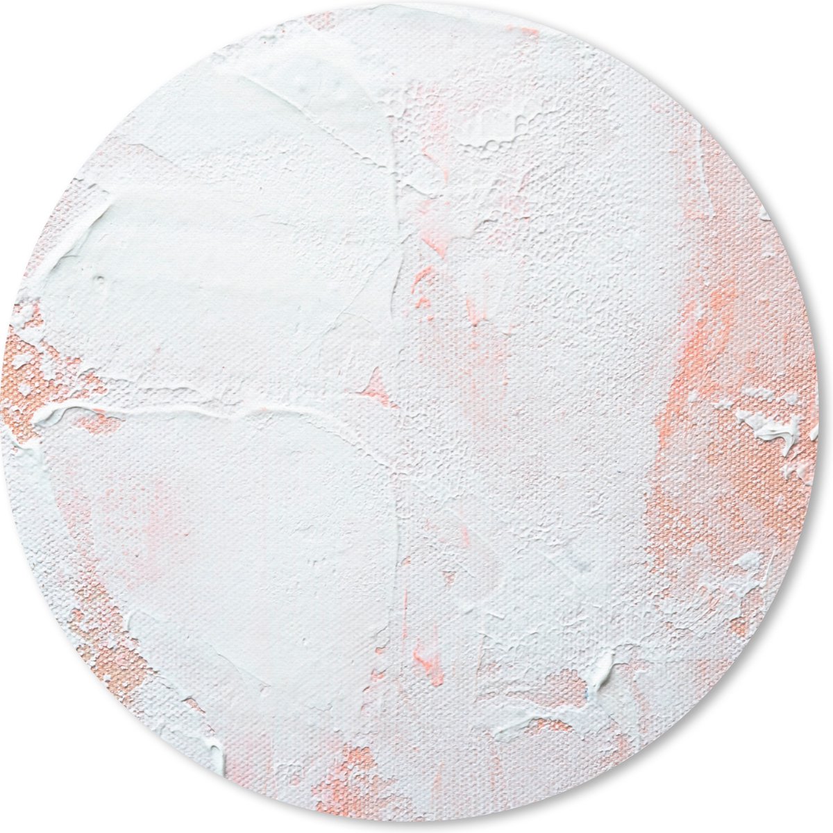 Muismat rond 30x30 cm - Mousepad Verf - Abstract - Design - Ronde muismatten