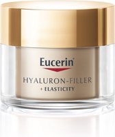 Eucerin Hyaluron-Filler + Elasticity Anti-Rimpel Nachtcrème - Vermindert Donkere Vlekken en Rimpels - Hyaluronzuur en Thiamidol - 50 ml
