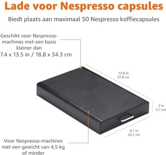 Set de 3 capsules Nespresso réutilisables Fackelmann Petit Déjeuner