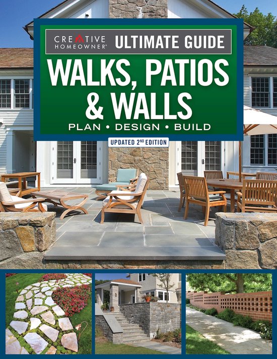 Ultimate Guide to Walks, Patios & Walls, Updated 2nd Edition - cover