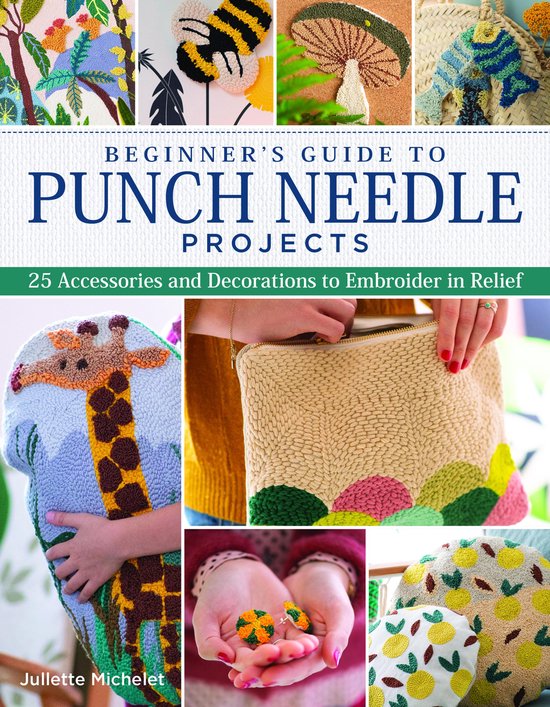 Beginner's Guide to Punch Needle Projects - cover