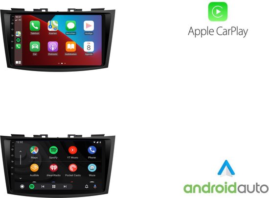Autoradio Suzuki Swift CarPlay | 2011 à 2017 | Android Auto
