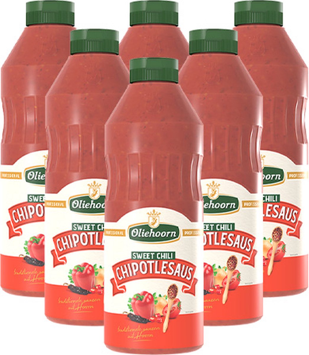 Oliehoorn - Sweet Chili Chipotle - 6x 900ml