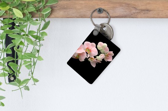 Porte-clés - Orchidée - Fleurs - Rose - Nature morte - Flora - Cadeaux - Plastique