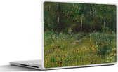 Laptop sticker - 17.3 inch - Asnières - Vincent van Gogh - 40x30cm - Laptopstickers - Laptop skin - Cover