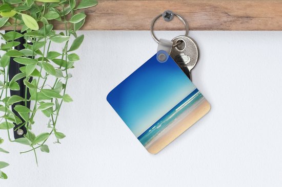 Porte-clés - Plage - Mer - Blauw - Plastique