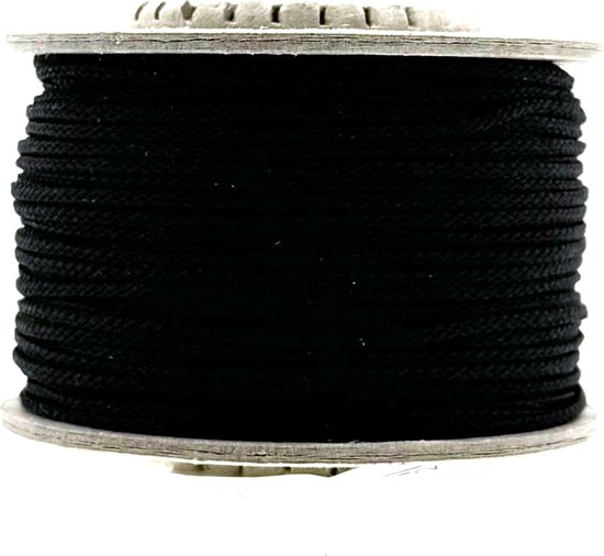 Microcordon 1,4 MM Zwart - 40 mètres