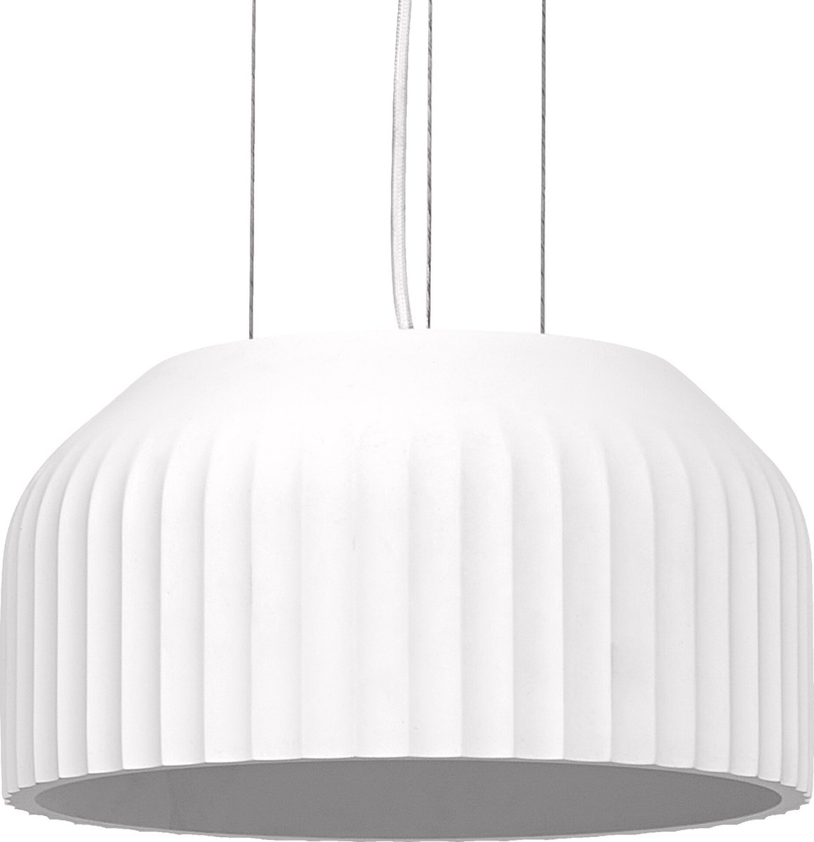 LEDVANCE Decor Plaster Routes Hanglamp 300 1XE27 Wit