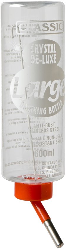 Classic Drinkfles - Plastic - Konijn - 600 ml