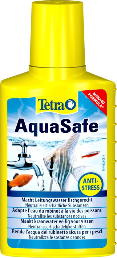 Tetra Aquasafe Waterbehandelingsmiddel - Aquarium Waterconditioner - 100 ml