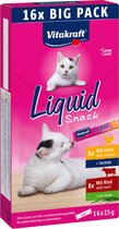 Vitakraft Liquid Snack Multipack - Kip & Rund - 16 x 15 gram