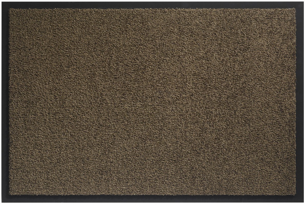 Hamat Mat Twister 90x60 cm - Deurmat - Teak bruin