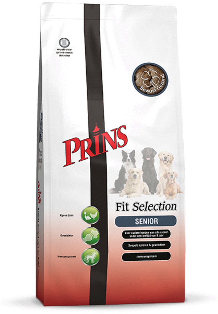 Prins Fit Selection Senior - Hondenvoer - 15 kg