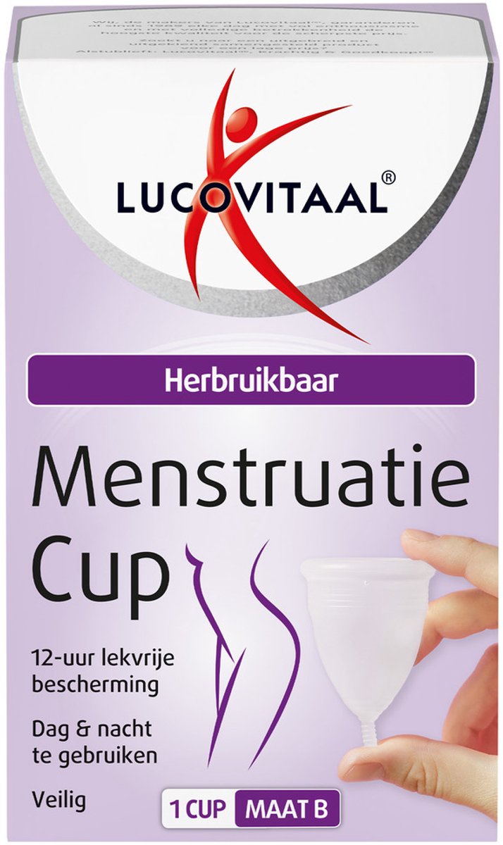 Lucovitaal Menstruatie cup maat b