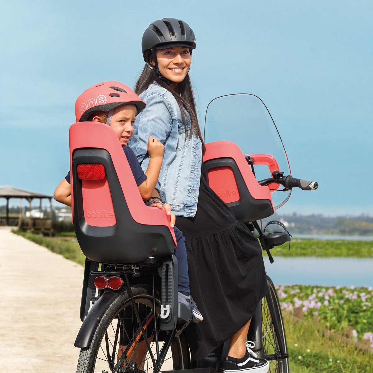 Bobike One Maxi E-BD/bagagedragermontage - Urban Black thumbnail 3