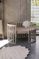 Multifunctioneel OVAAL7 in 1 Babybed / peuterbed incl. matras - Olive Olive