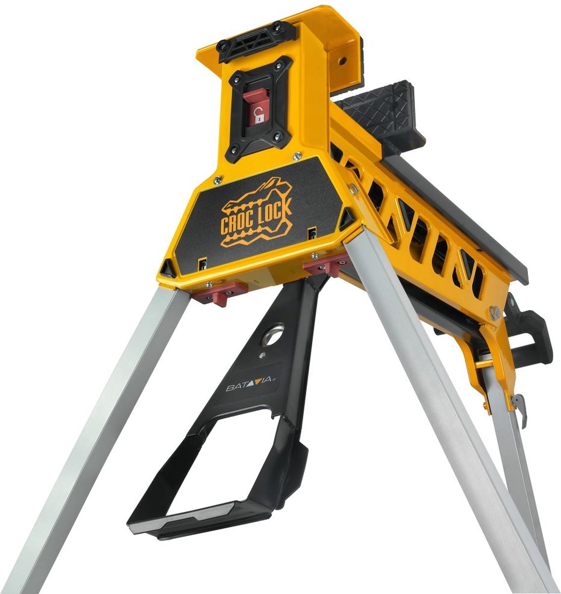 Batavia Croc Lock werkbank en klemsysteem - Klemsysteem kracht van 1000kg - Draagcapaciteit 250kg - Max. opening bek 95.6cm - Maxxwork