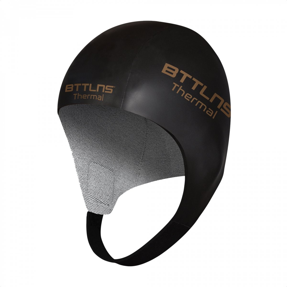 BTTLNS Neopreen badmuts - Badmuts - 3.5mm Thermische neopreen - Voor tussen seizoenen - Intern thermische voering - verstelbaar klittenband - Zethes 1.0 - Goud- M
